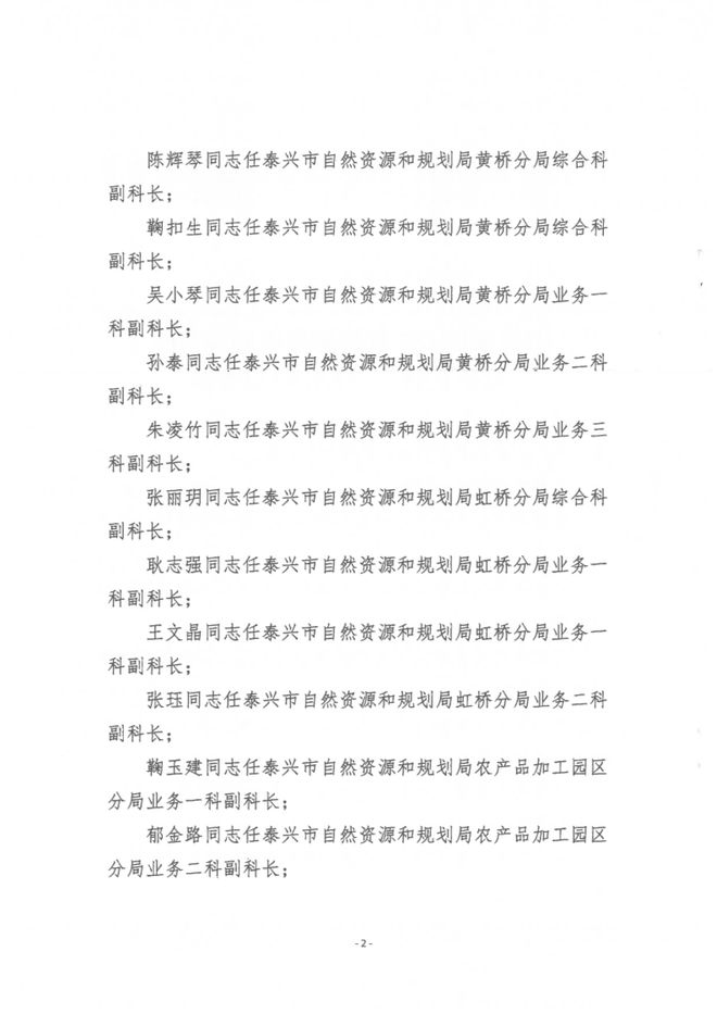 北市区自然资源和规划局人事任命最新动态